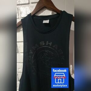 Gymshark Black Sleeveless Top